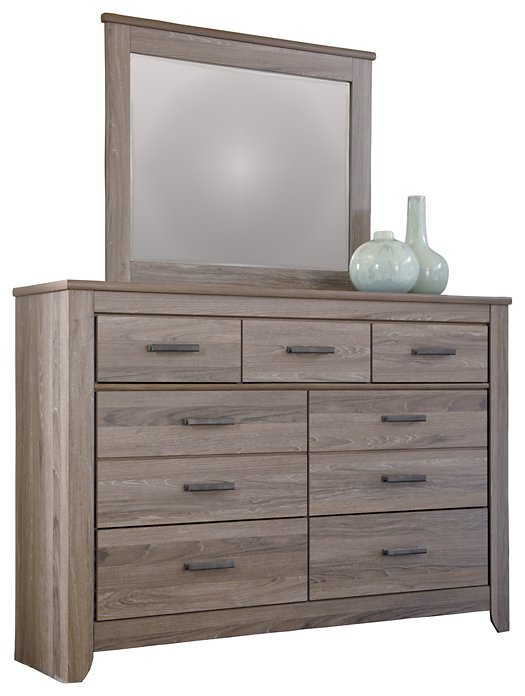Zelen Dresser and Mirror - Evans Furniture (CO)