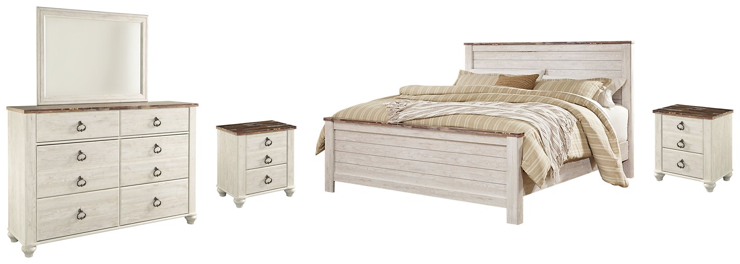 Willowton Bedroom Set - Evans Furniture (CO)