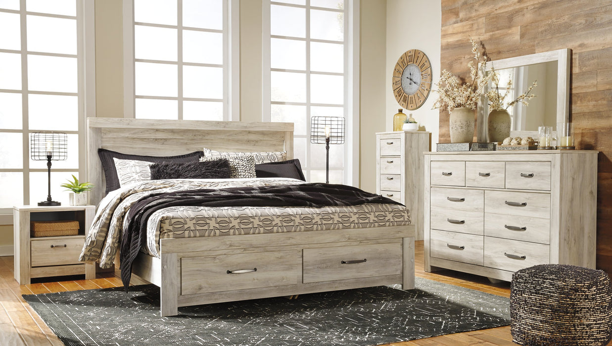 Bellaby Bed with 2 Storage Drawers - Evans Furniture (CO)