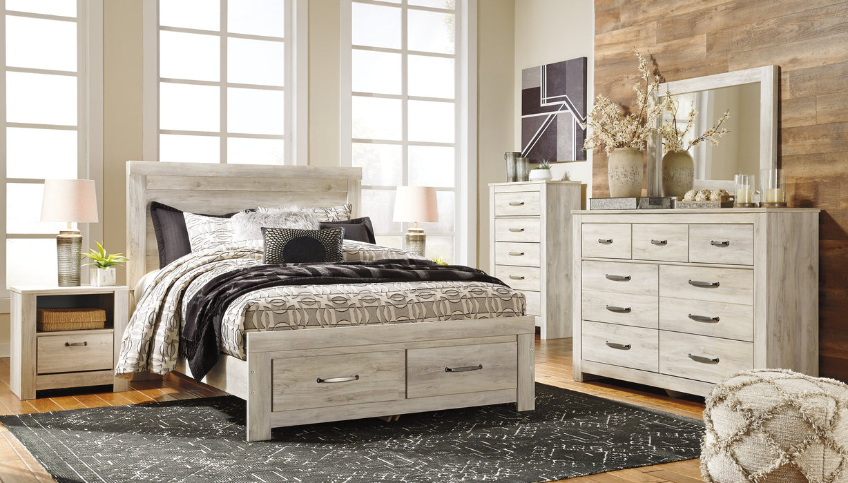 Bellaby Bed with 2 Storage Drawers - Evans Furniture (CO)