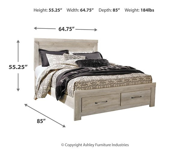 Bellaby Bed with 2 Storage Drawers - Evans Furniture (CO)