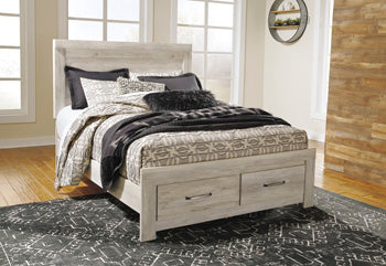 Bellaby Bed with 2 Storage Drawers - Evans Furniture (CO)