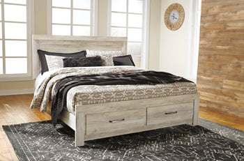 Bellaby Bed with 2 Storage Drawers - Evans Furniture (CO)