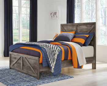 Wynnlow Crossbuck Bed - Evans Furniture (CO)