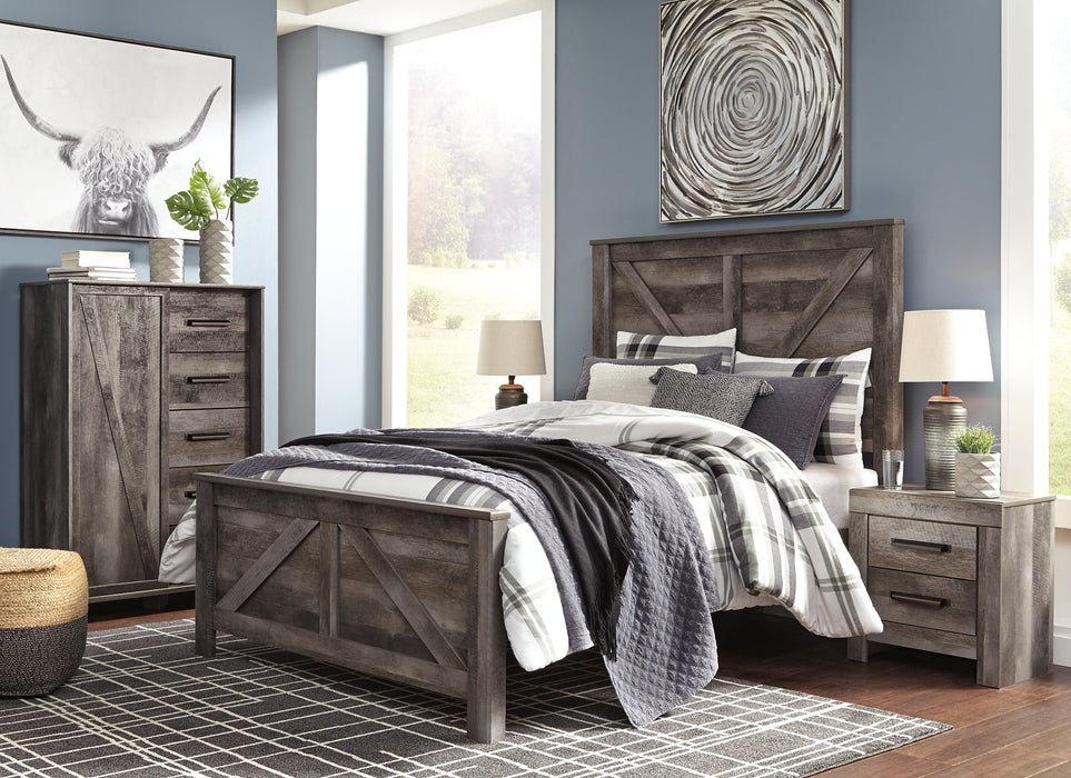 Wynnlow Crossbuck Bed - Evans Furniture (CO)