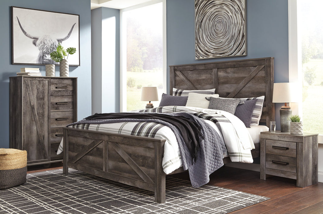 Wynnlow Crossbuck Bed - Evans Furniture (CO)