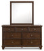 Danabrin Dresser and Mirror - Evans Furniture (CO)