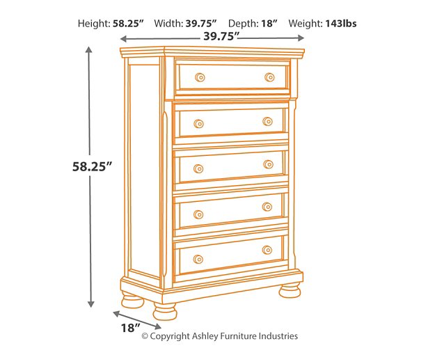 Porter Chest of Drawers - Evans Furniture (CO)