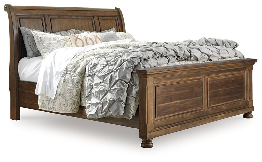 Flynnter Bed with 2 Storage Drawers - Evans Furniture (CO)