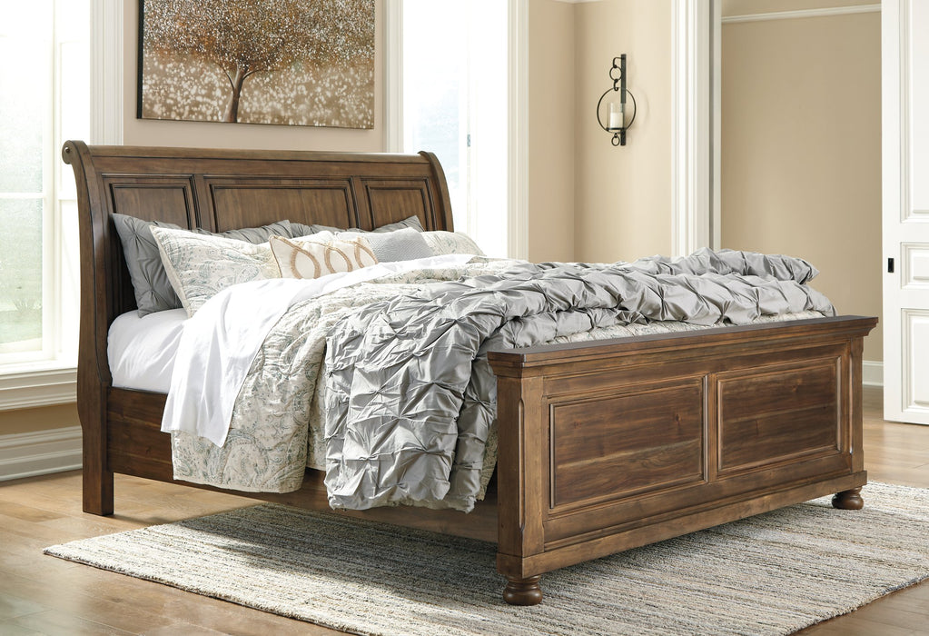 Flynnter Bed with 2 Storage Drawers - Evans Furniture (CO)