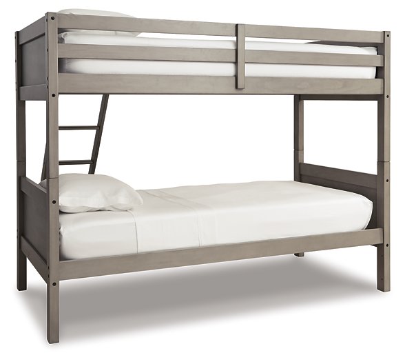 Lettner Youth / Bunk Bed with Ladder - Evans Furniture (CO)