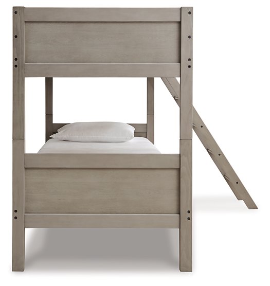 Lettner Youth / Bunk Bed with Ladder - Evans Furniture (CO)