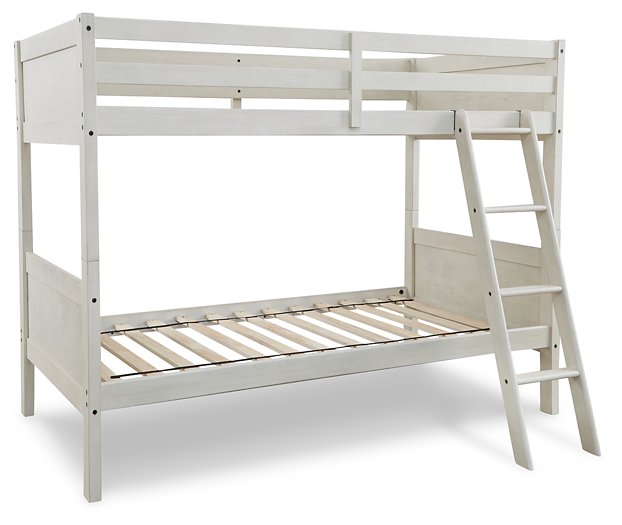 Robbinsdale / Bunk Bed with Ladder - Evans Furniture (CO)