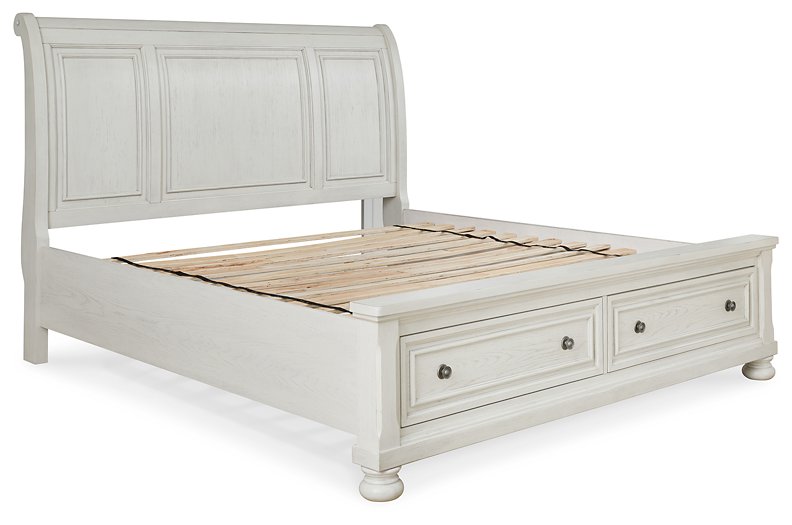 Robbinsdale Bed with Storage - Evans Furniture (CO)