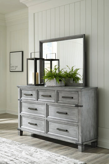 Russelyn Dresser and Mirror - Evans Furniture (CO)