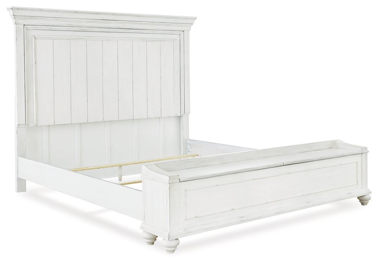 Kanwyn Bed with Storage Bench - Evans Furniture (CO)