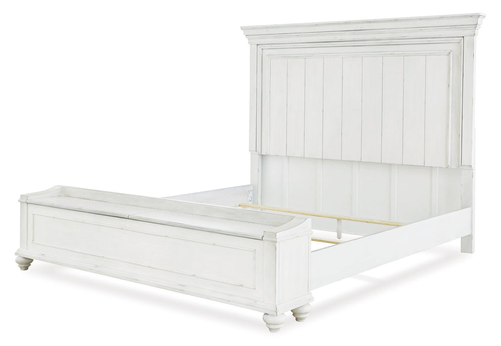 Kanwyn Bed with Storage Bench - Evans Furniture (CO)