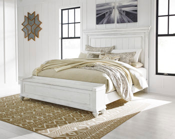Kanwyn Bed with Storage Bench - Evans Furniture (CO)