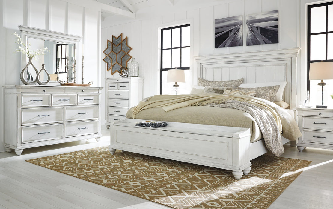 Kanwyn Bed with Storage Bench - Evans Furniture (CO)