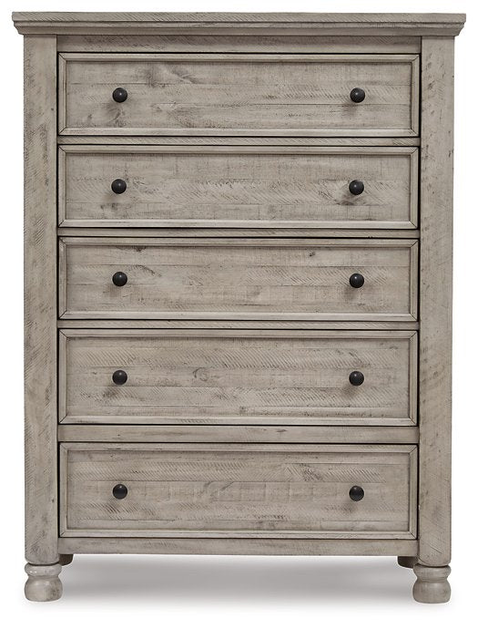 Harrastone Chest of Drawers - Evans Furniture (CO)