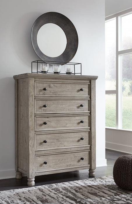 Harrastone Chest of Drawers - Evans Furniture (CO)