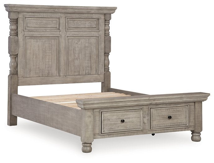 Harrastone Bed - Evans Furniture (CO)