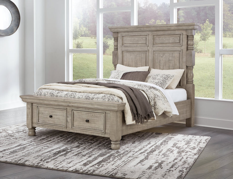 Harrastone Bed - Evans Furniture (CO)