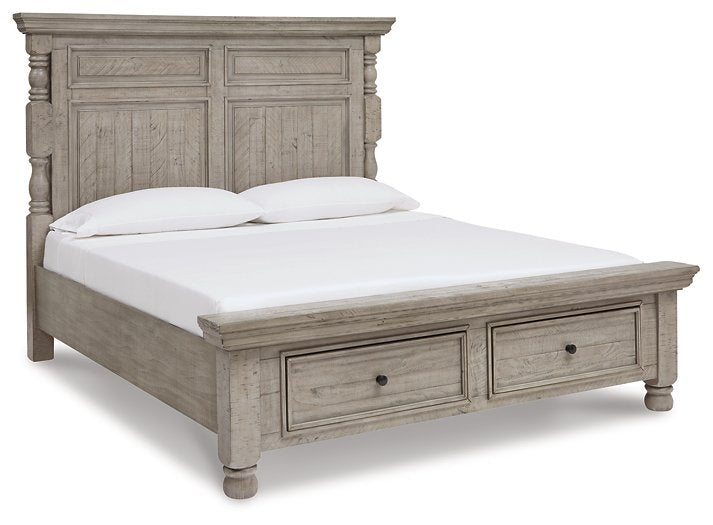 Harrastone Bed - Evans Furniture (CO)