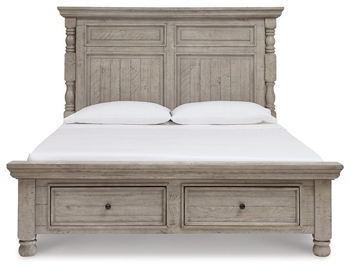 Harrastone Bed - Evans Furniture (CO)