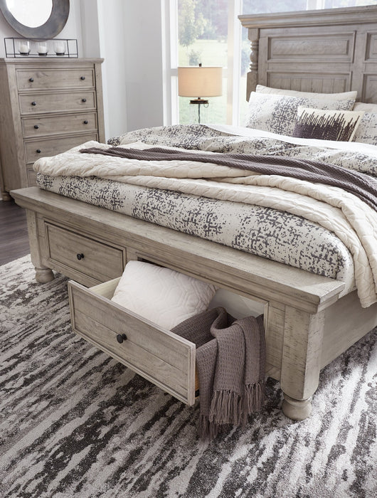 Harrastone Bed - Evans Furniture (CO)