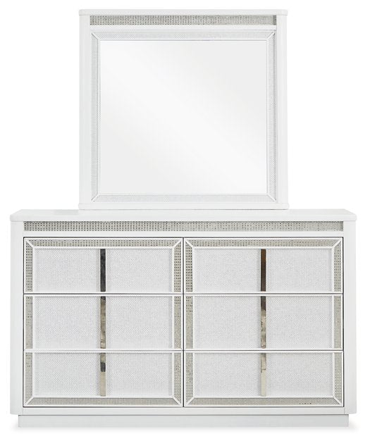 Chalanna Dresser and Mirror - Evans Furniture (CO)