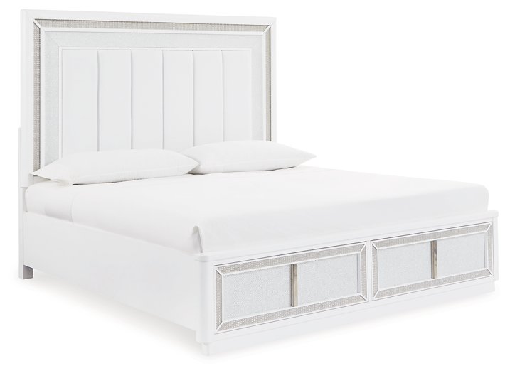 Chalanna Upholstered Storage Bed - Evans Furniture (CO)