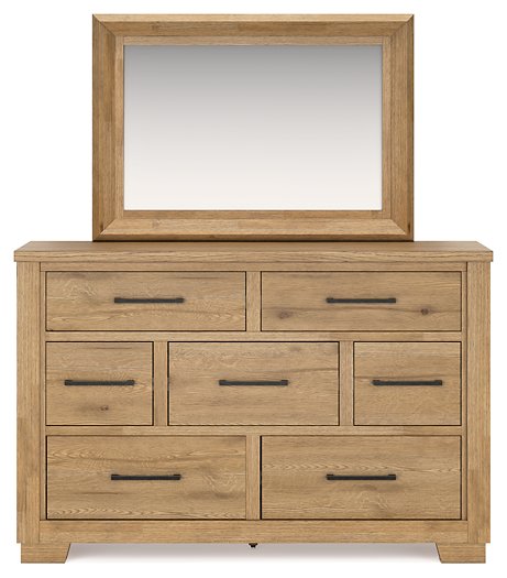 Galliden Dresser and Mirror - Evans Furniture (CO)