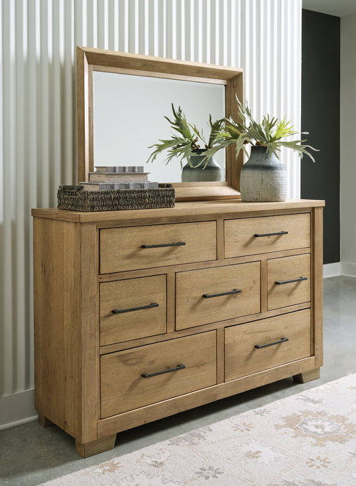 Galliden Dresser and Mirror - Evans Furniture (CO)