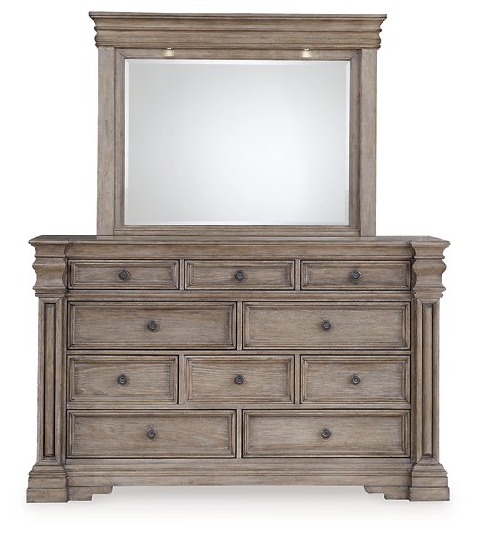 Blairhurst Dresser and Mirror - Evans Furniture (CO)