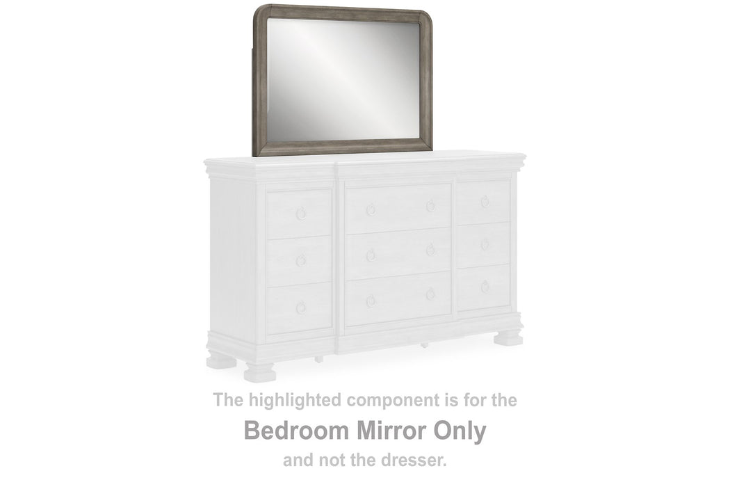 Lexorne Dresser and Mirror - Evans Furniture (CO)