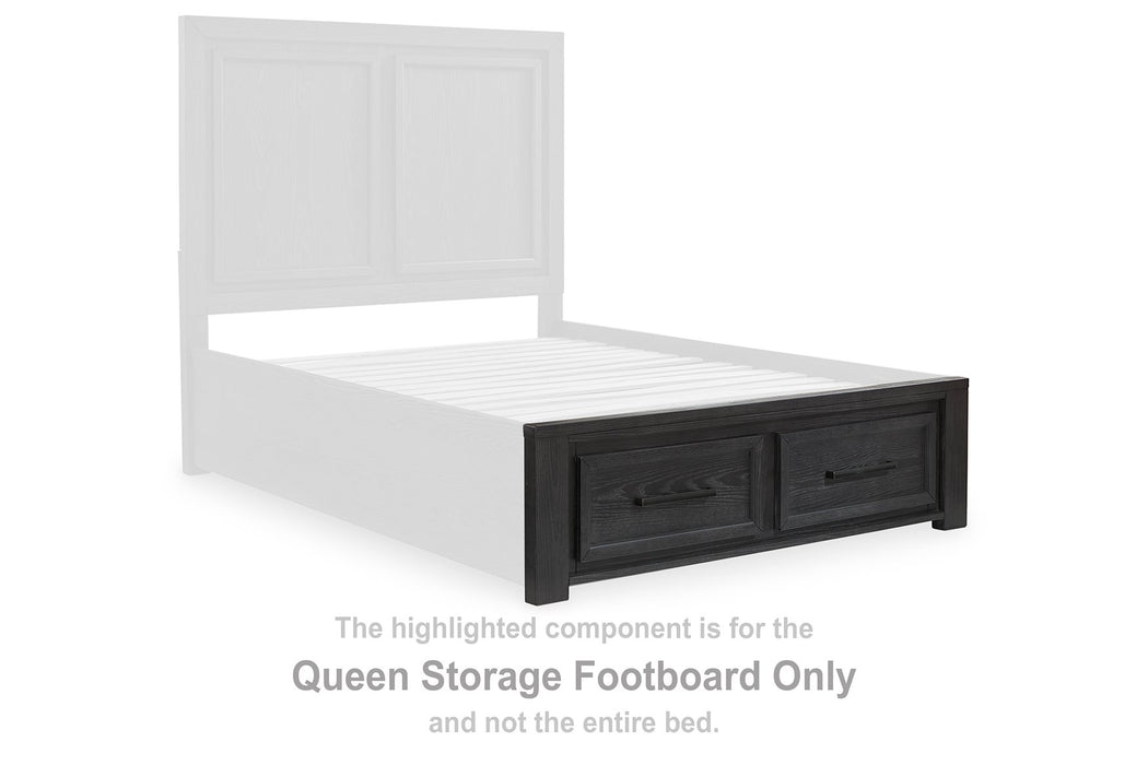 Foyland Panel Storage Bed - Evans Furniture (CO)