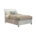 Sandy Beach Eastern King Storage Sleigh Bed Cream White - Evans Furniture (CO)