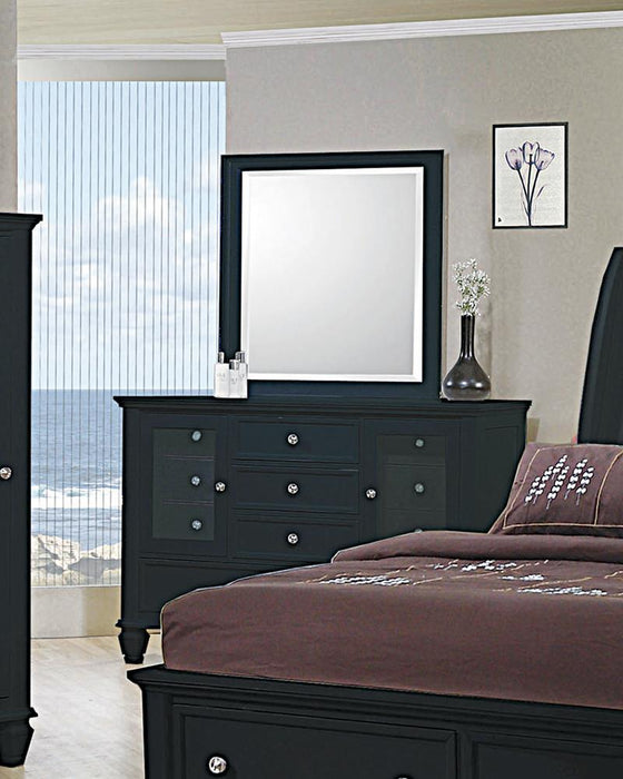 Sandy Beach 11-drawer Dresser Black - Evans Furniture (CO)