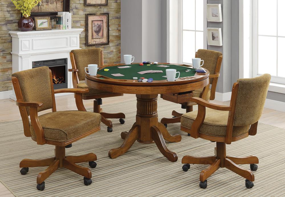 Mitchell 3-in-1 Game Table Amber - Evans Furniture (CO)