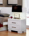 Jessica 2-drawer Nightstand White - Evans Furniture (CO)
