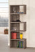 Joey 5-tier Bookcase Weathered Grey - Evans Furniture (CO)