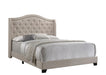 Sonoma Camel Back Full Bed Beige - Evans Furniture (CO)