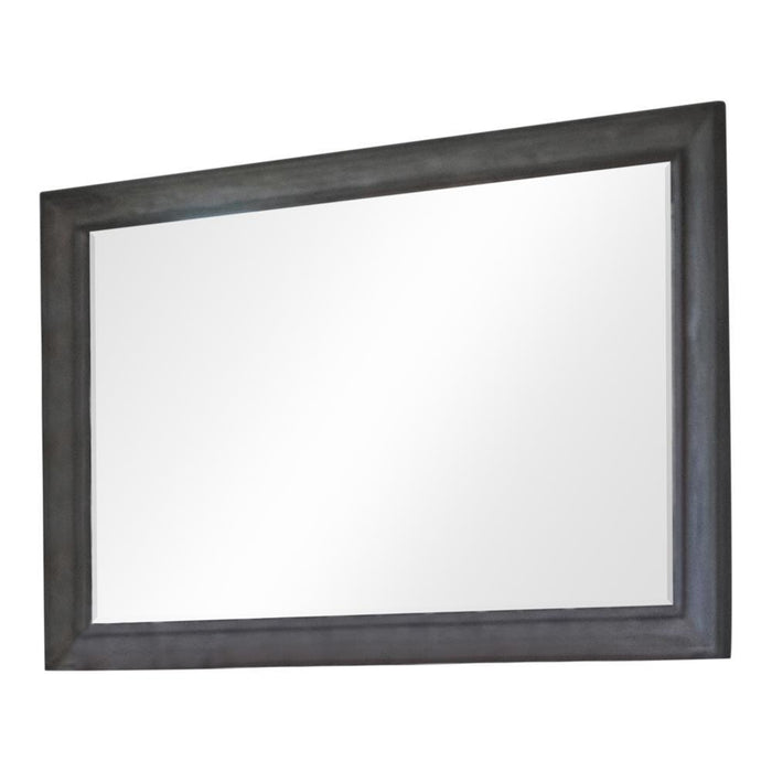 Alderwood Rectangle Dresser Mirror French Grey - Evans Furniture (CO)