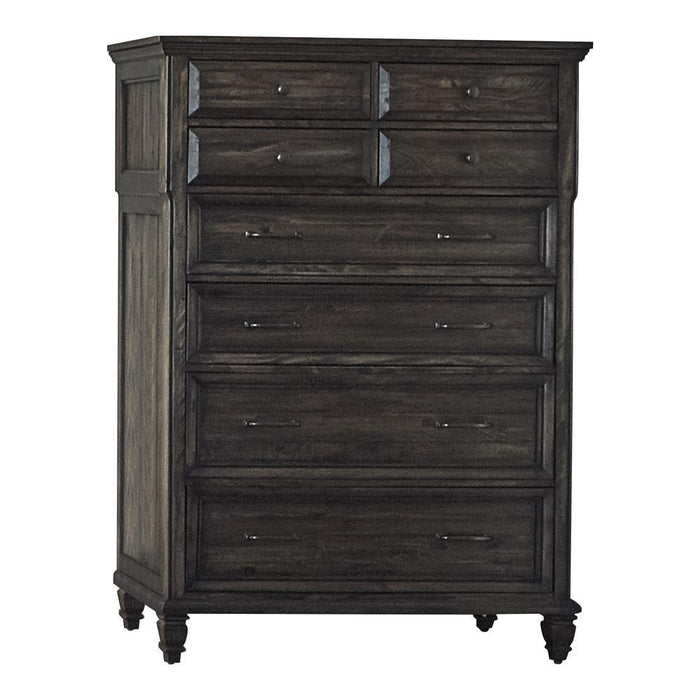 Avenue 8-drawer Chest Weathered Burnished Brown - Evans Furniture (CO)