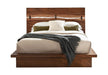 Winslow California King Bed Smokey Walnut and Coffee Bean - Evans Furniture (CO)