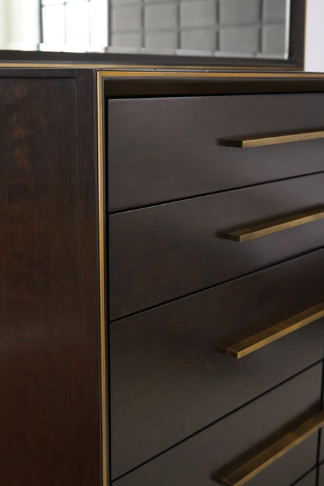 Durango 8-drawer Dresser Smoked Peppercorn - Evans Furniture (CO)