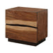 Winslow 2-drawer Nightstand Smokey Walnut and Coffee Bean - Evans Furniture (CO)