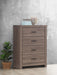 Brantford 4-drawer Chest Barrel Oak - Evans Furniture (CO)