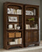 Hartshill 5-shelf Bookcase Burnished Oak - Evans Furniture (CO)